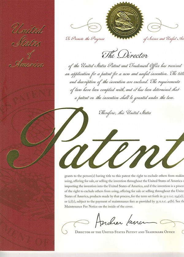 15632278-美国专利证书